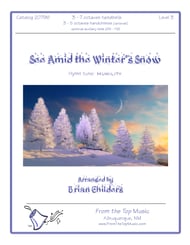 See, Amid the Winter's Snow Handbell sheet music cover Thumbnail